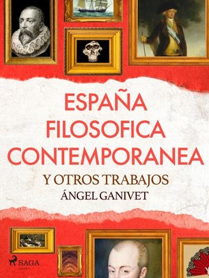 cover image of España filosófica contemporánea y otros trabajos